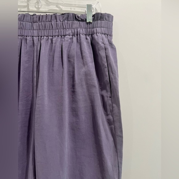 Ann Taylor Factory lavender Elastic Waist Pants size Large (like new) - Picture 4 of 14